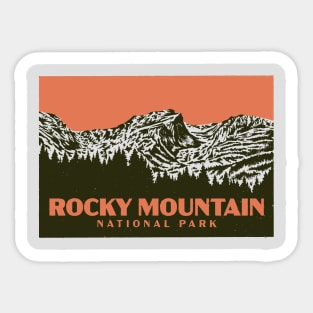 Rocky Mountain National Park Sticker